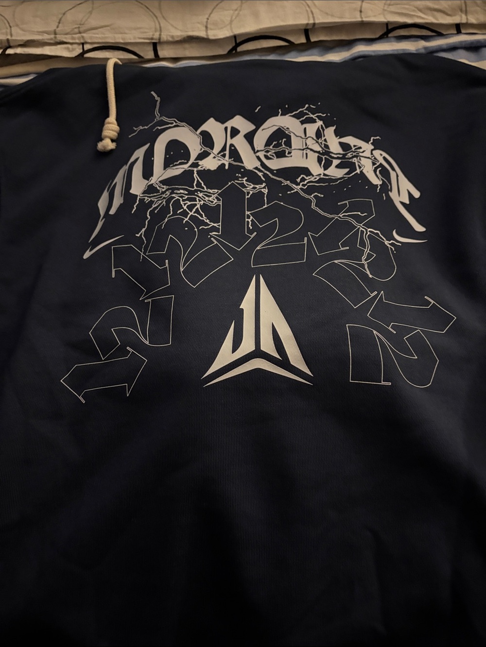 Nike Ja Morant Hoodie with White Logos - Picture 3 of 3